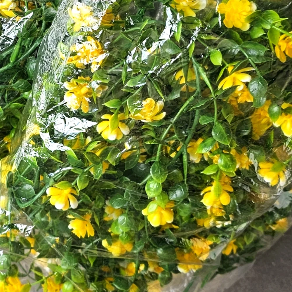 Artificial Yellow Flower Garland 3-Pack